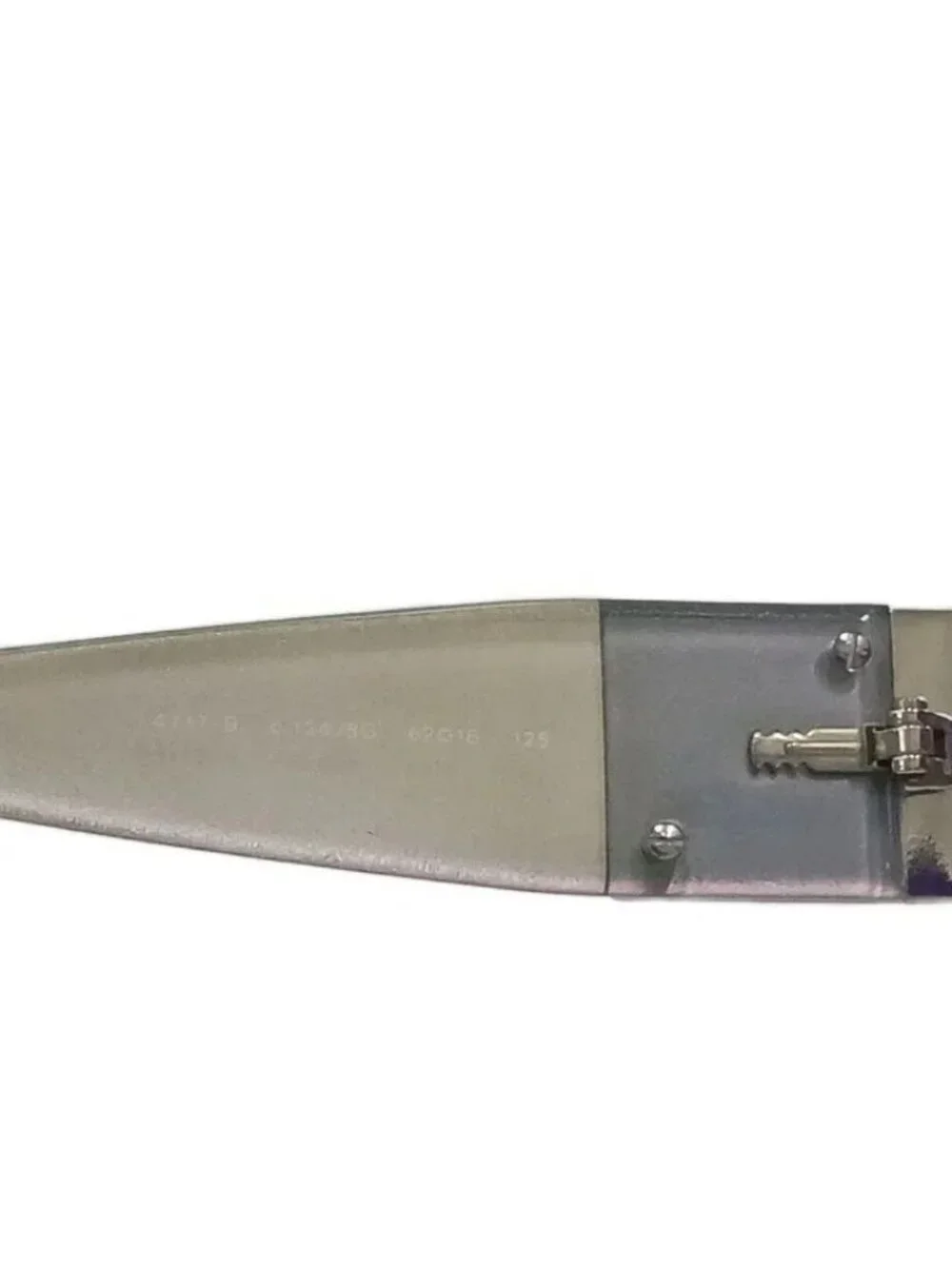 Chanel CC Logo Sunglasses Rhinestone Purple Silver Color an Eyewear